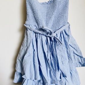 Showpo light blue strapless jumper